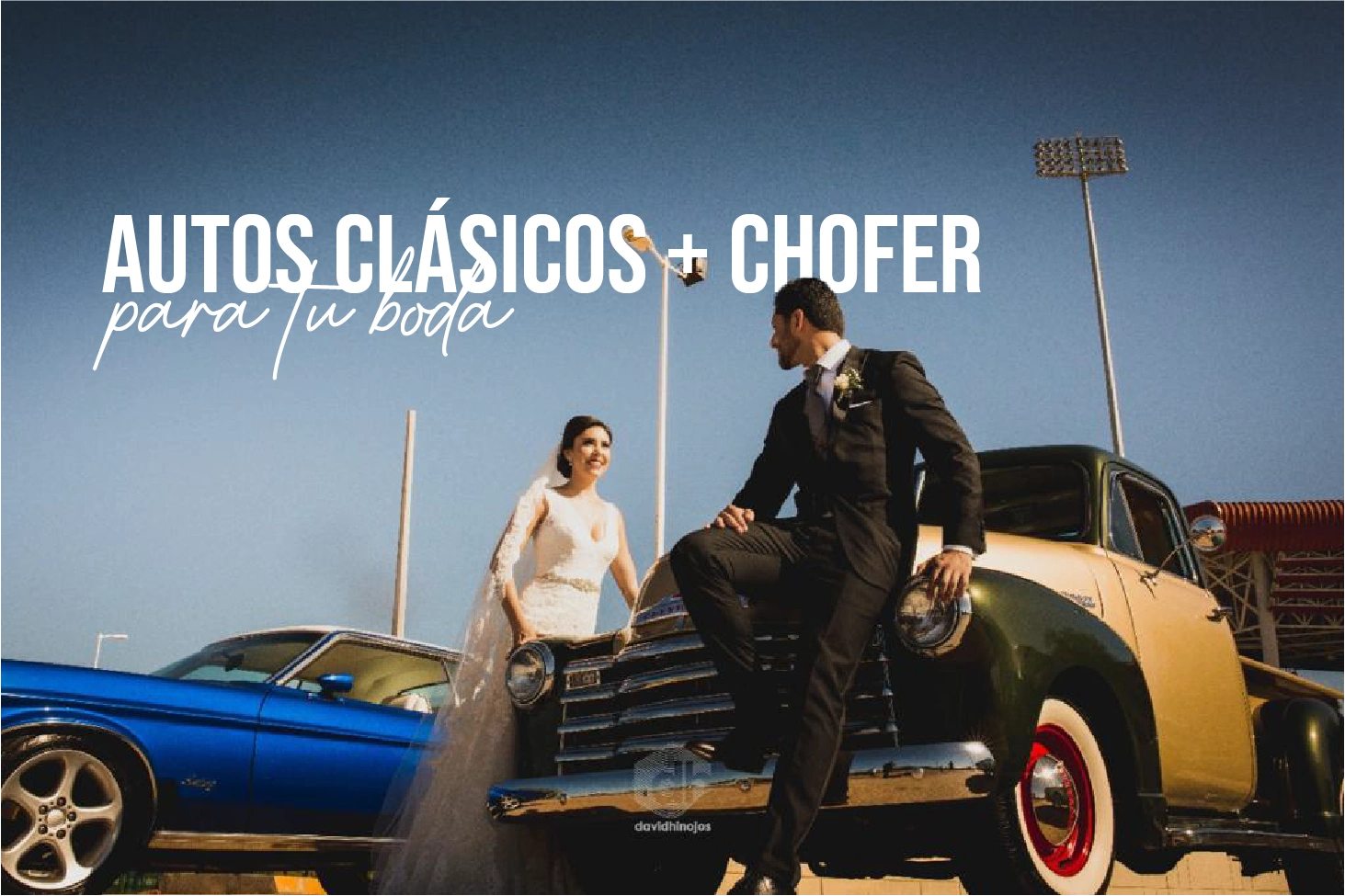 Autos Clásicos + Chofer para tu boda